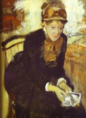 Oil degas,edgar Painting - Portrait of Mary Cassat. c. 1880-84 by Degas,Edgar