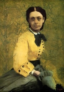 Oil degas,edgar Painting - Princess Pauline de Metternich 1860 by Degas,Edgar