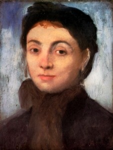 Oil degas,edgar Painting - Study for the Portrait of Josephine Gaujean 1867 by Degas,Edgar