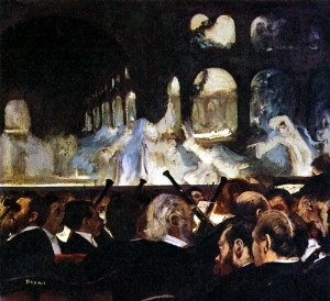 Photograph - The Ballet Scene from Robert la Diable 1876 by Degas,Edgar