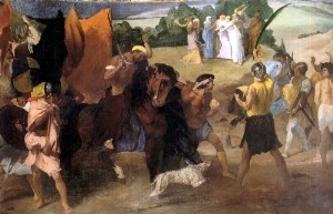Oil degas,edgar Painting - The Daughter of Jephtha 1859-60 by Degas,Edgar