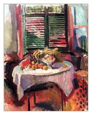 Oil still Painting - Afternoon Still Life by Dufy,Rauol