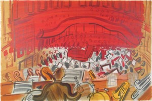 Oil dufy,rauol Painting - Concert des Anges 3 by Dufy,Rauol