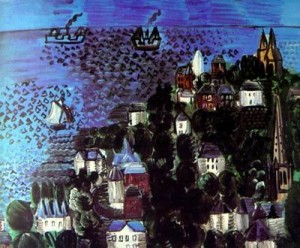 Oil dufy,rauol Painting - Dufy Rauol Untitle 45 by Dufy,Rauol