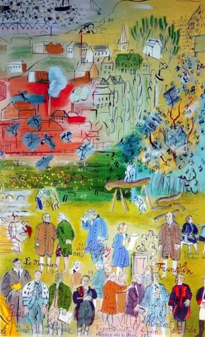 Oil dufy,rauol Painting - Dufy Rauol Untitle114 by Dufy,Rauol