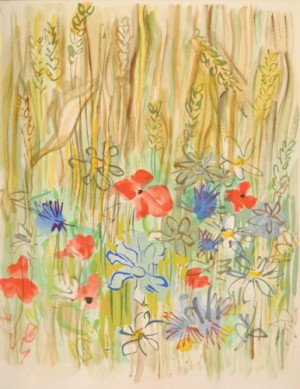 Oil flower Painting - Flower 10 by Dufy,Rauol