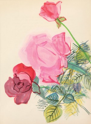 Oil flower Painting - Flower 3 by Dufy,Rauol