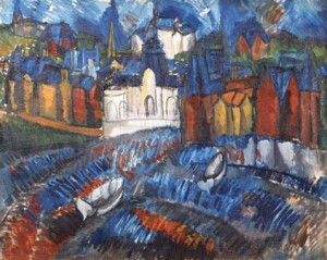 Oil dufy,rauol Painting - Le Casino Marie-Christine,1910 by Dufy,Rauol