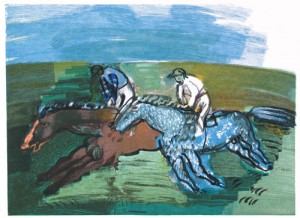 Oil dufy,rauol Painting - Les Centaures et Les Jeux2 by Dufy,Rauol
