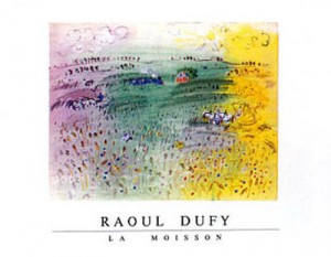 Oil dufy,rauol Painting - Moisson by Dufy,Rauol