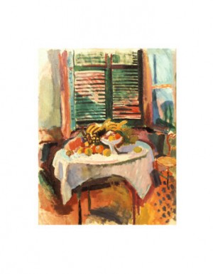 Oil nature Painting - Nature Morte aux Volets Clos by Dufy,Rauol
