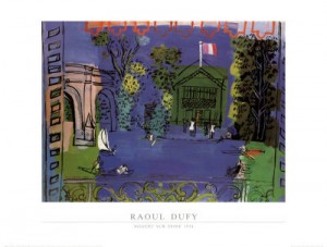 Oil dufy,rauol Painting - Nogent Sur Seine, 1934 by Dufy,Rauol
