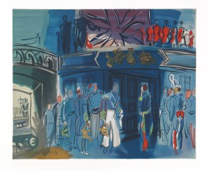 Oil dufy,rauol Painting - Reption d'un Admiral Anglais by Dufy,Rauol