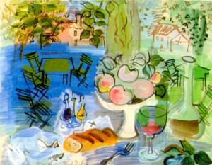 Oil Painting - Still Life by Dufy,Rauol
