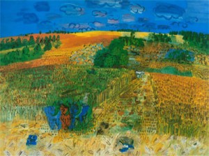 Oil dufy,rauol Painting - The Harvest by Dufy,Rauol