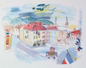 Oil dufy,rauol Painting - Vacances Forcs 7 by Dufy,Rauol