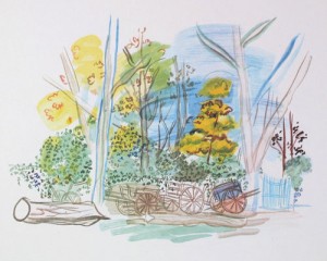 Oil dufy,rauol Painting - Vacances Forcs14 by Dufy,Rauol