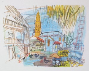 Oil dufy,rauol Painting - Vacances Forcs8 by Dufy,Rauol