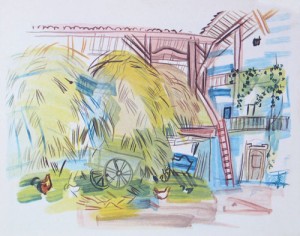 Oil dufy,rauol Painting - Vacances Forcs9 by Dufy,Rauol