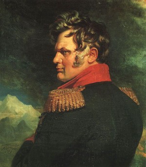 Oil dawe, george Painting - Portrait of General Alexei Yermolov, approx. 1823 by Dawe, George