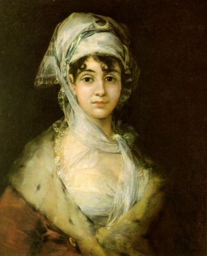 Oil goya francisco Painting - Antonia Zarate, 1811 by Goya Francisco