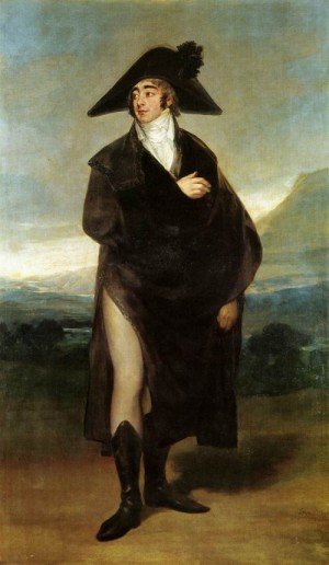 Oil goya francisco Painting - Count Fernán Núnez  1803 by Goya Francisco