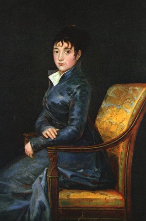 Oil goya francisco Painting - Dona Teresa Sureda, 1805 by Goya Francisco