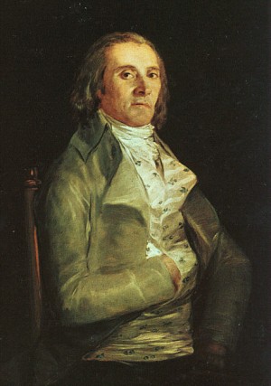Oil goya francisco Painting - Dr. Pearl, The National Gallery at London by Goya Francisco