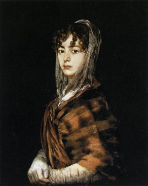 Oil goya francisco Painting - Francisca Sabasa y Garcia   1804-08 by Goya Francisco