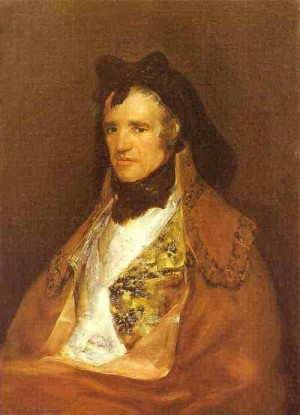 Oil goya francisco Painting - Portrait of Pedro Mocarte, a Singer of the Cathedral of Toledo. c. 1805-1806 by Goya Francisco