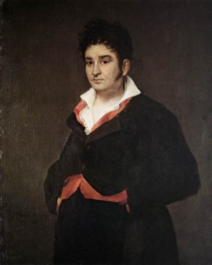 Oil goya francisco Painting - Portrait of Ramón Satué  1823 by Goya Francisco