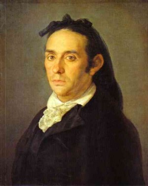 Oil goya francisco Painting - Portrait of the Bullfighter Pedro Romero by Goya Francisco