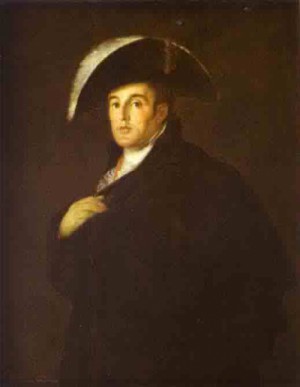 Oil goya francisco Painting - The Duke of Wellington. 1812 by Goya Francisco