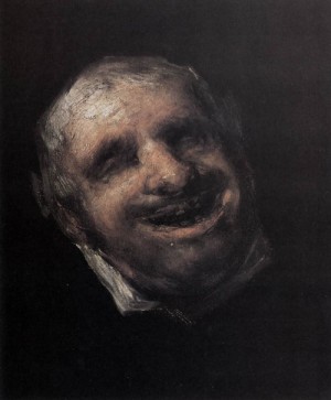Oil goya francisco Painting - Tio Paquete  c. 1820 by Goya Francisco