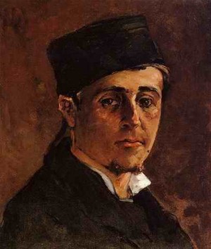 Oil gauguin,paul Painting - Man With A Toque by Gauguin,Paul