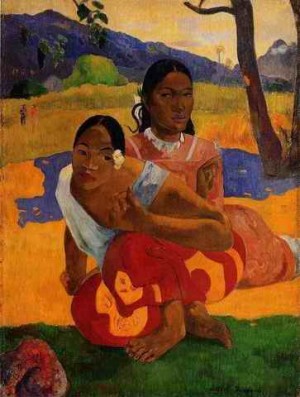 Oil gauguin,paul Painting - Nafeaffaa Ipolpo Aka When Will You Marry by Gauguin,Paul
