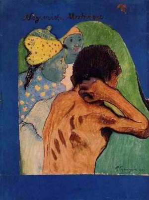 Oil gauguin,paul Painting - Negreries Martinique by Gauguin,Paul