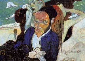 Oil Portrait Painting - Nirvana Aka Portrait Of Meyer De Hasn by Gauguin,Paul