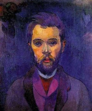 Oil portrait Painting - Portrait Of William Molard by Gauguin,Paul