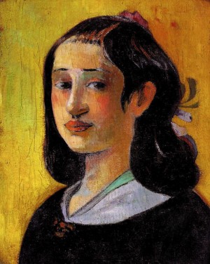 Oil gauguin,paul Painting - The Artist's Mother  1889 by Gauguin,Paul