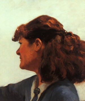  Photograph - Jo Painting (The Wife of the Artist), 1936 by Hopper,Edward