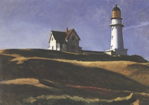 Oil light Painting - Light House Hill (1927) by Hopper,Edward