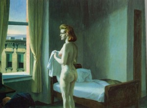 Oil hopper,edward Painting - Morning in a City, 1944 by Hopper,Edward