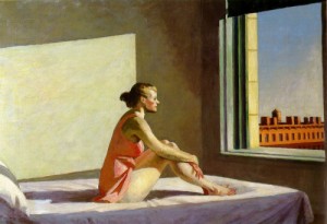 Oil hopper,edward Painting - Morning Sun    1952 by Hopper,Edward