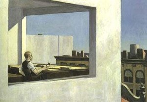  Photograph - Office in a Small City 1953 by Hopper,Edward