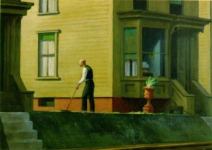 Oil hopper,edward Painting - Pennsylvania Coal Town    1947 by Hopper,Edward