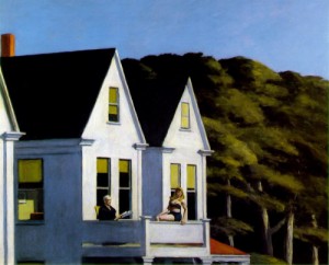  Photograph - Second Story Sunlight  1960 by Hopper,Edward