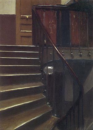  Photograph - Stairway at 48 rue de Lille, Paris (1906) by Hopper,Edward