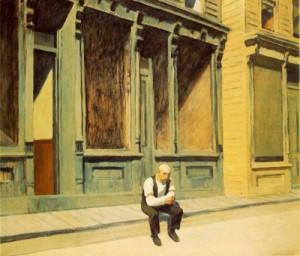 Oil hopper,edward Painting - Sunday    1926 by Hopper,Edward