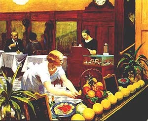 Oil hopper,edward Painting - Tables for Ladies, 1930 by Hopper,Edward